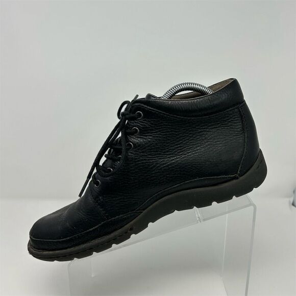 Born Men\'s Black Leather Chukka Boots Lace-up Ankle Casual Rugged Style Size 9 main image 7